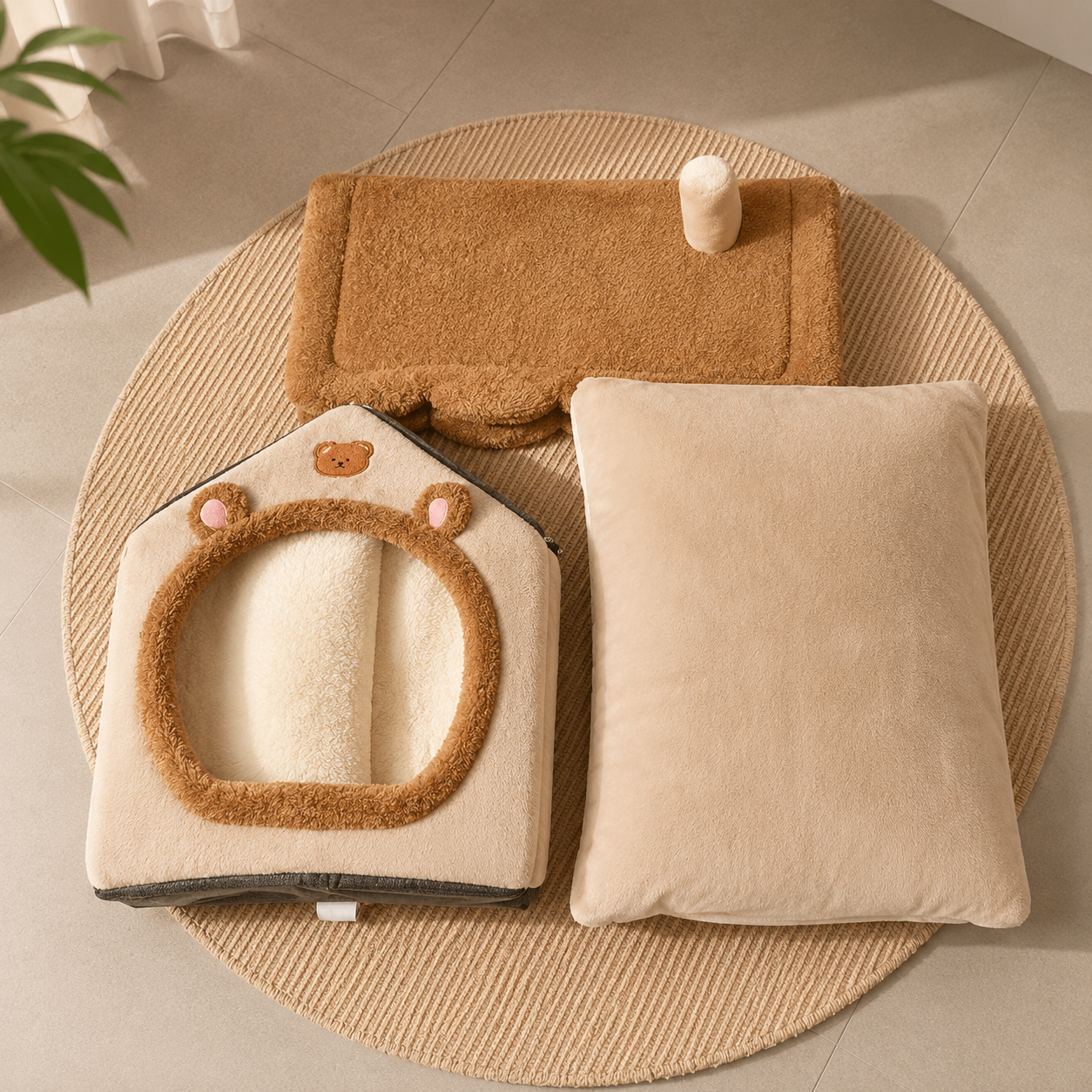 CozyHaven™ Foldable Pet House