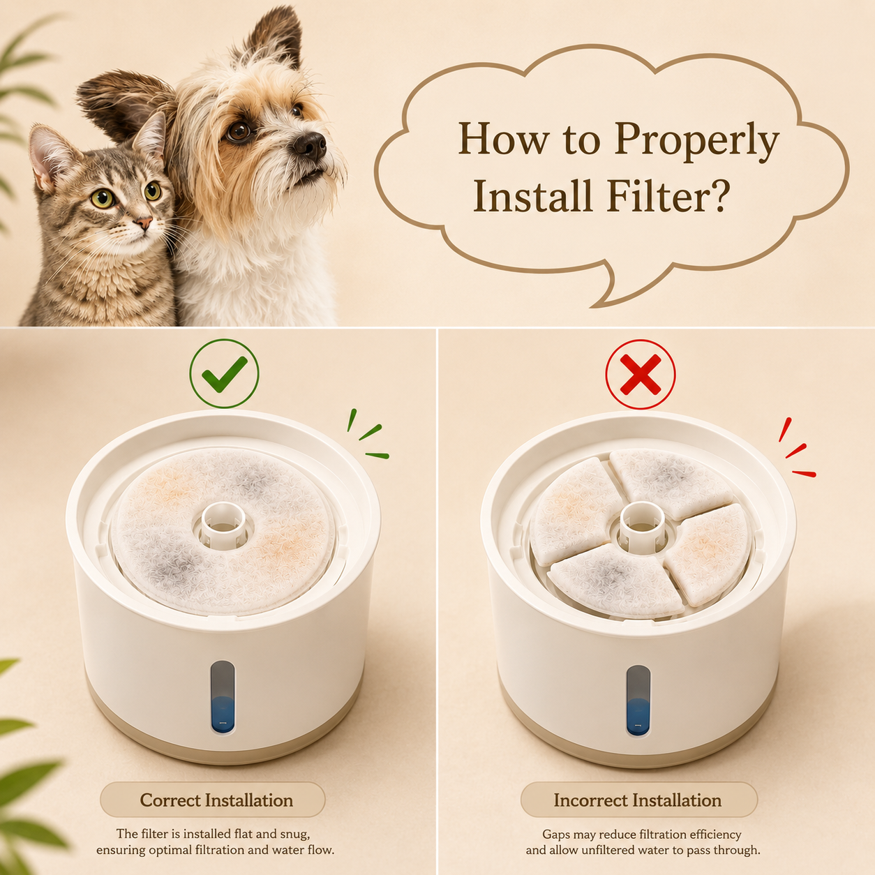 PureFlow™ Premium Pet Fountain Filters