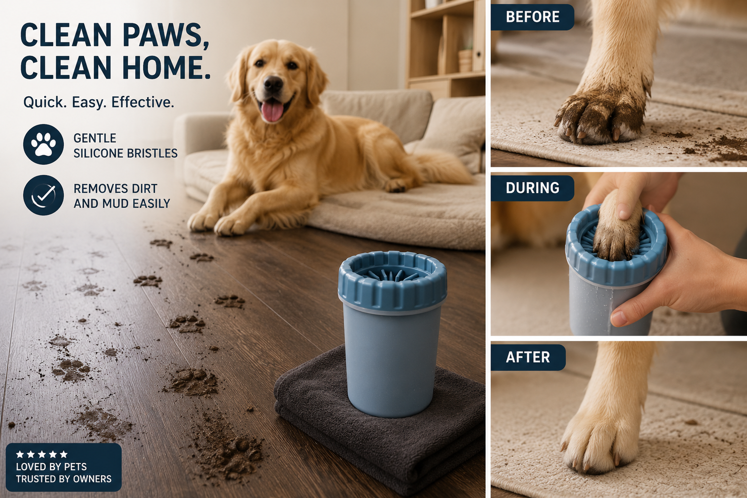 PawPet Pro™ Dog Paw Cleaner